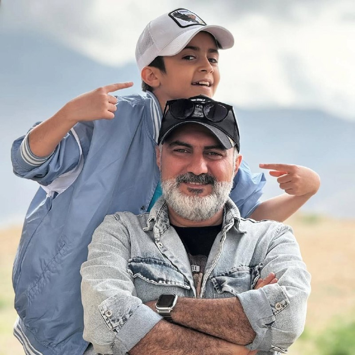 رایان سرلک و پدرش